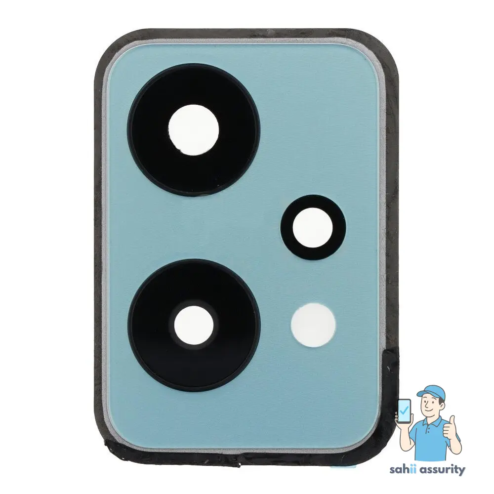 Camera Lens Glass with Frame for OnePlus Nord CE 2 Lite 5G Blue thumbnail